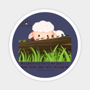 Happy Little Sheep | Book On Amazon Magnet